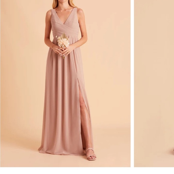 Birdy Grey Dresses & Skirts - LAURIE EMPIRE DRESS CHIFFON TAUPE XXL